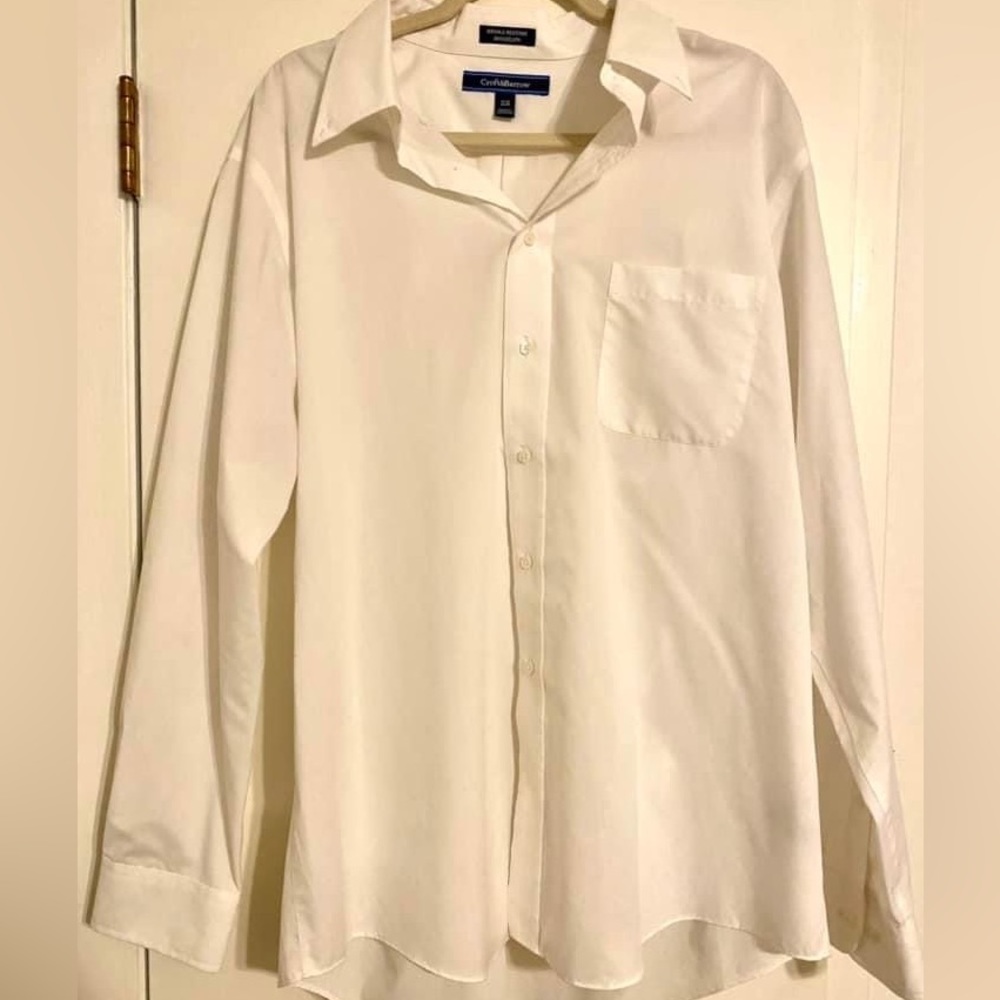 Men’s button-down dress shirt
